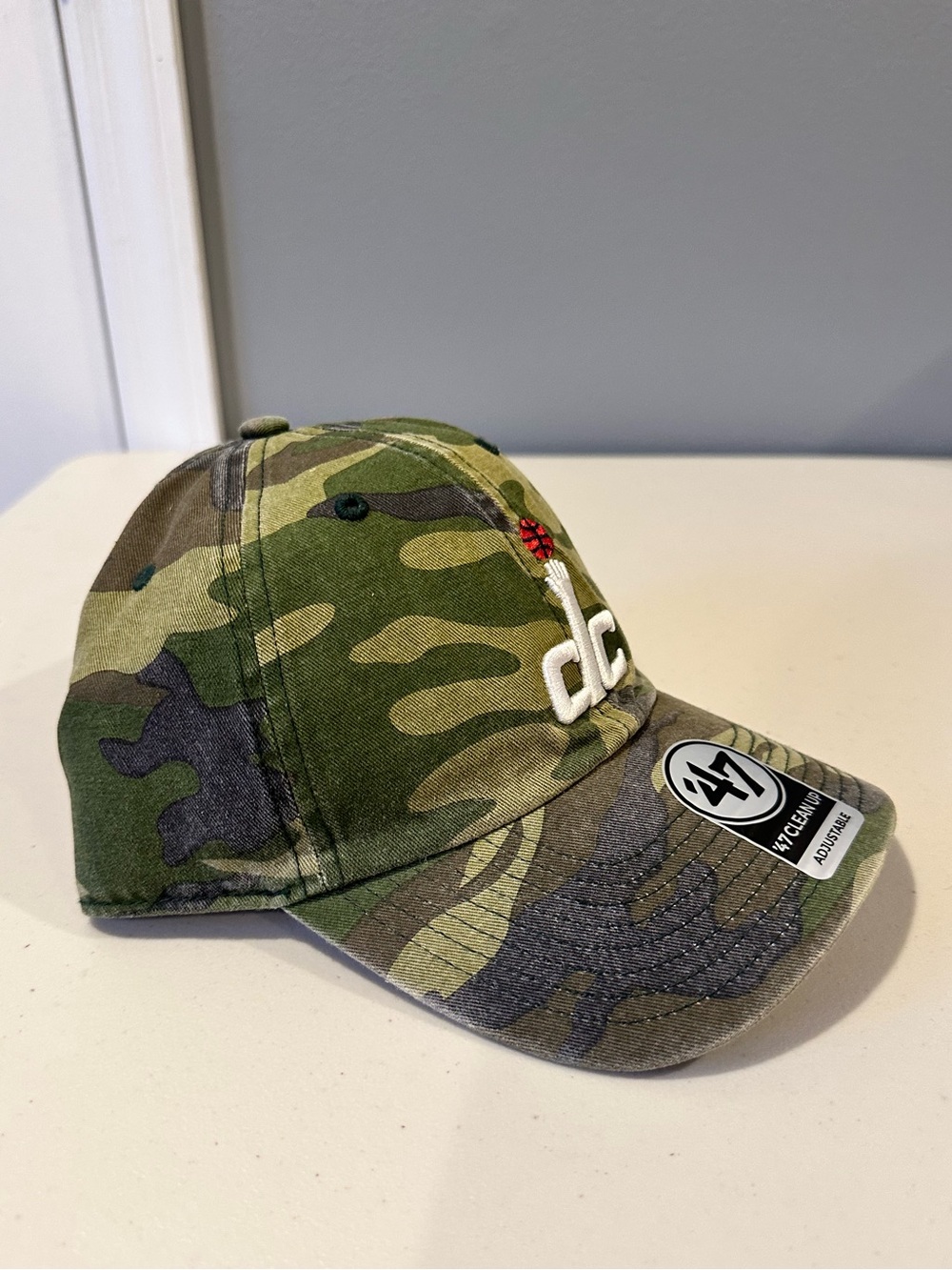 '47 Adult Washington Wizards Camo Clean Up Adjustable Hat - Picture 3 of 9